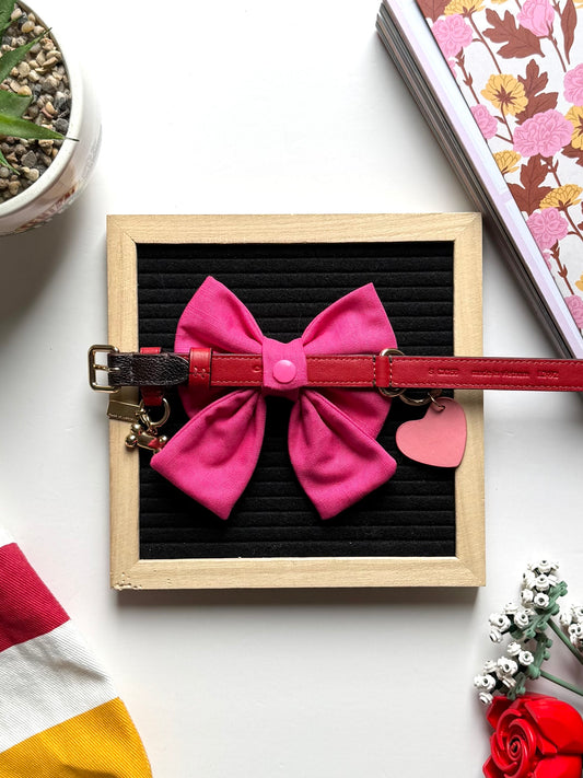 Pink Berry Bow