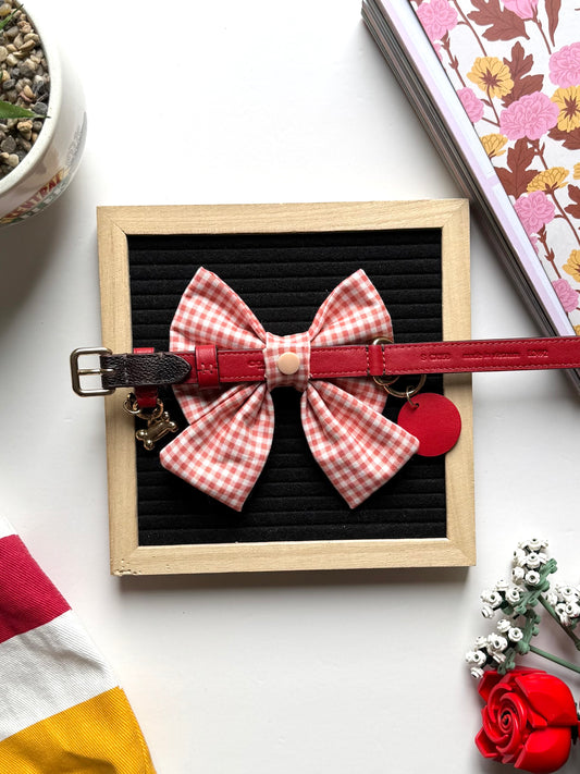 Farmhouse Gingham Bow