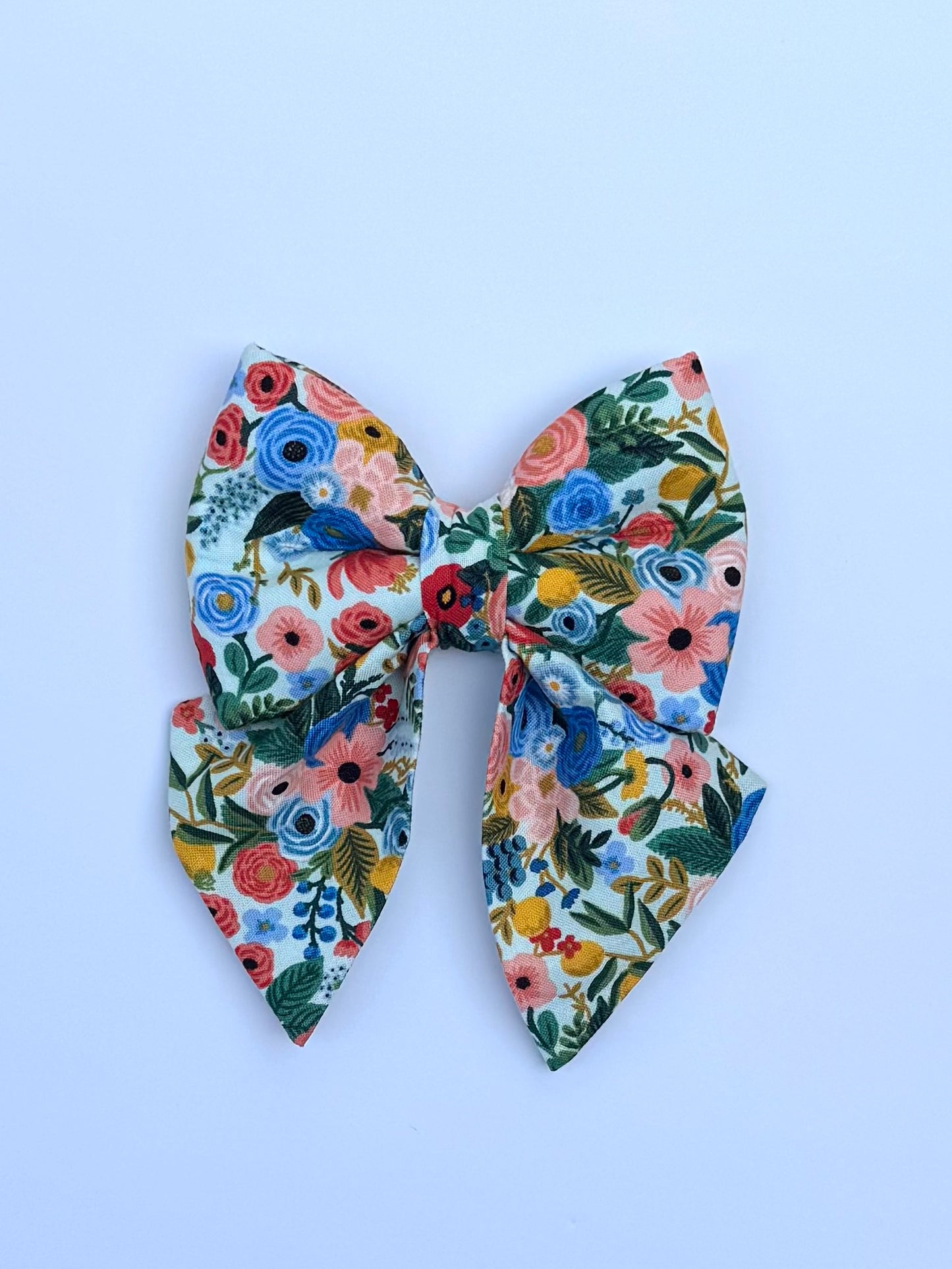 Garden Party Petite In Blue Bow