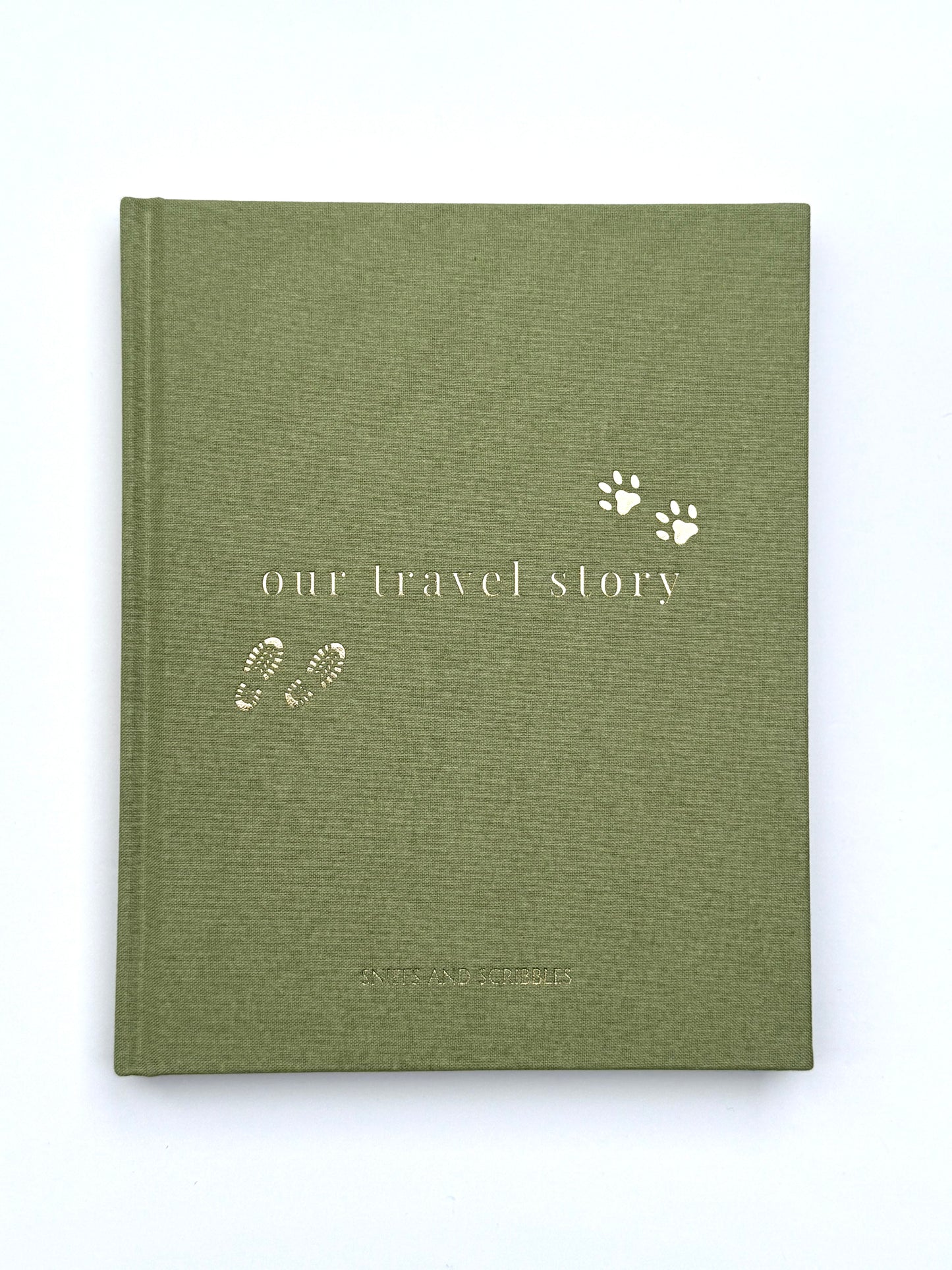 Our Travel Story – A Dog Adventure Journal (Green)