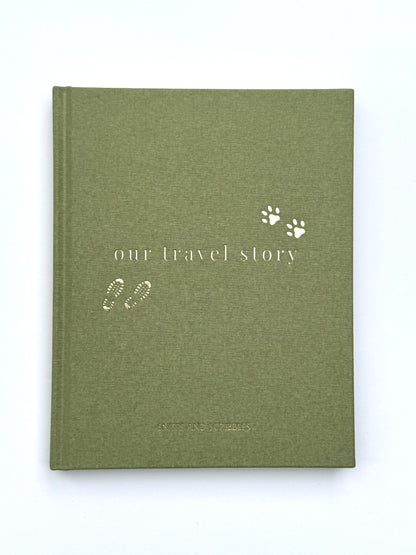 Our Travel Story – A Dog Adventure Journal (Green)