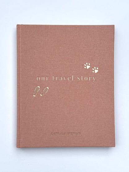 Our Travel Story – A Dog Adventure Journal (Pink)