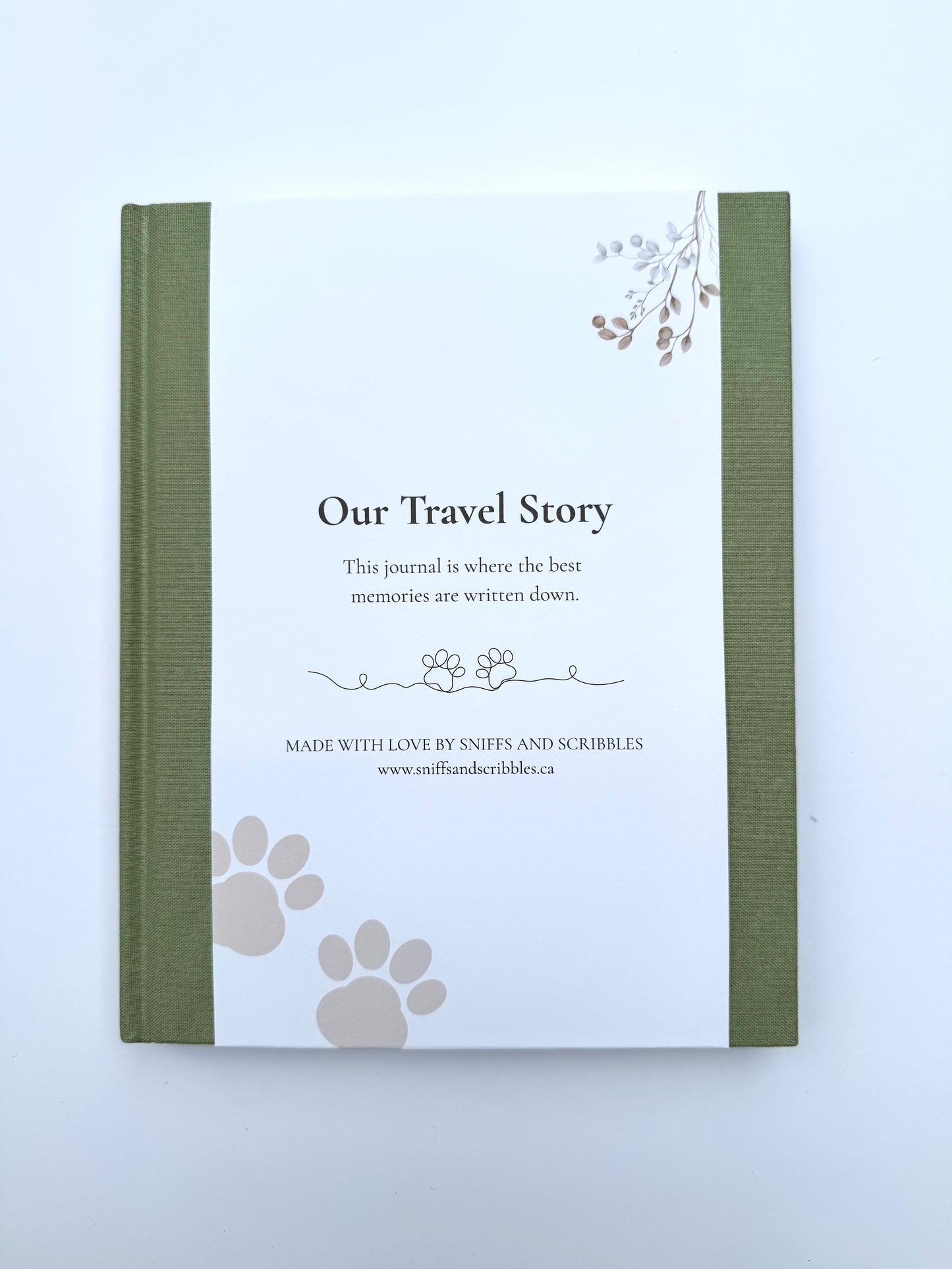 Our Travel Story – A Dog Adventure Journal (Green)