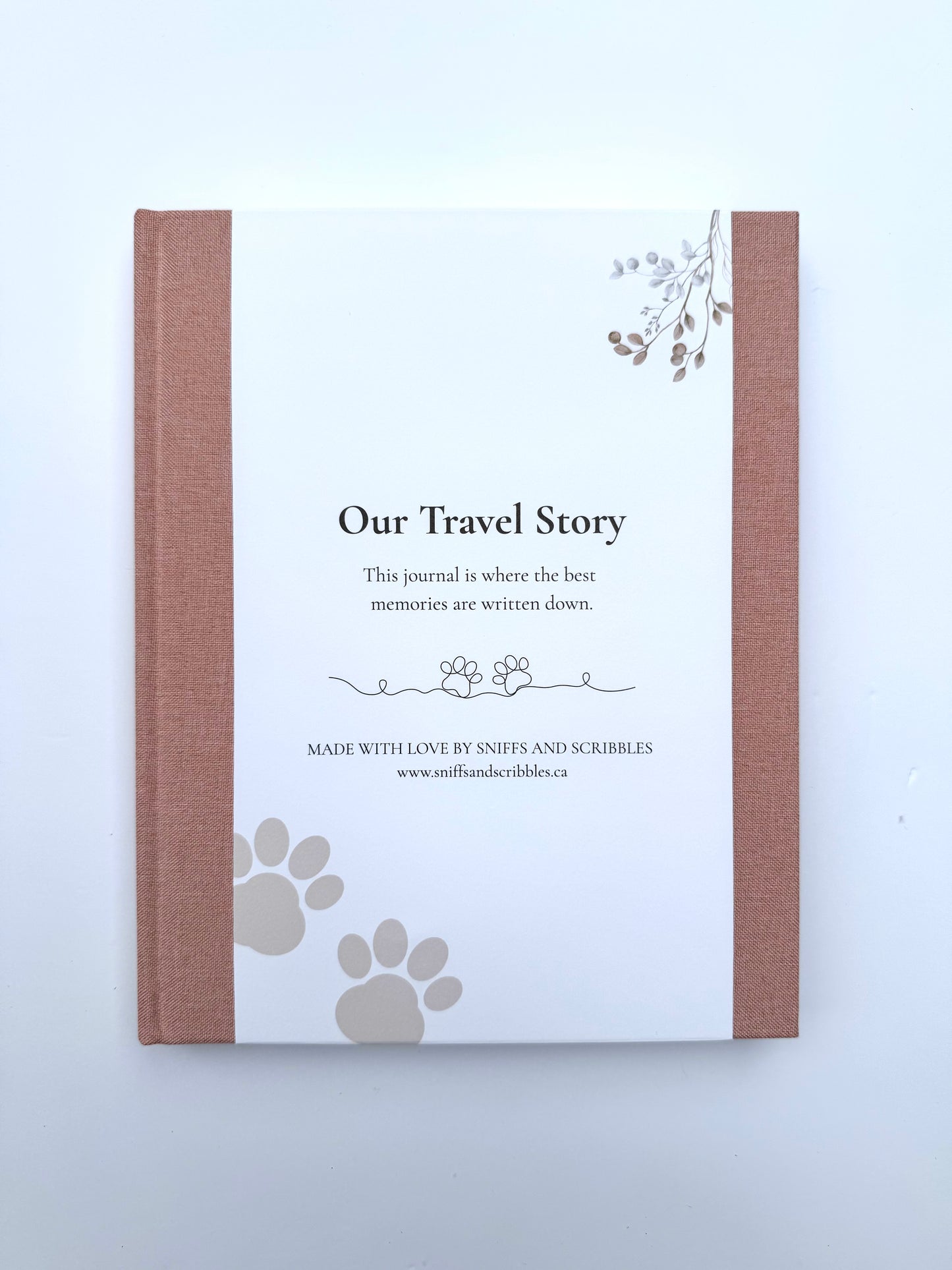 Our Travel Story – A Dog Adventure Journal (Pink)