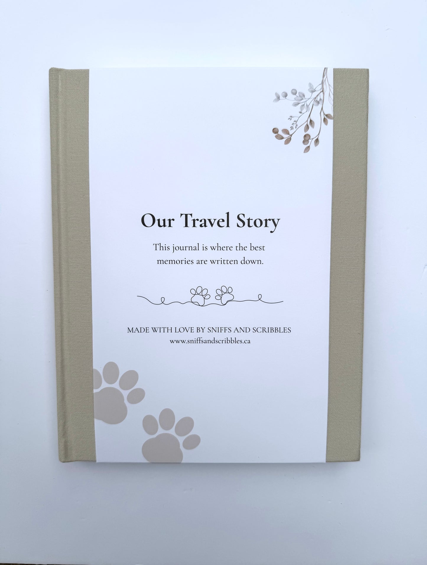 Our Travel Story – A Dog Adventure Journal (Oat)