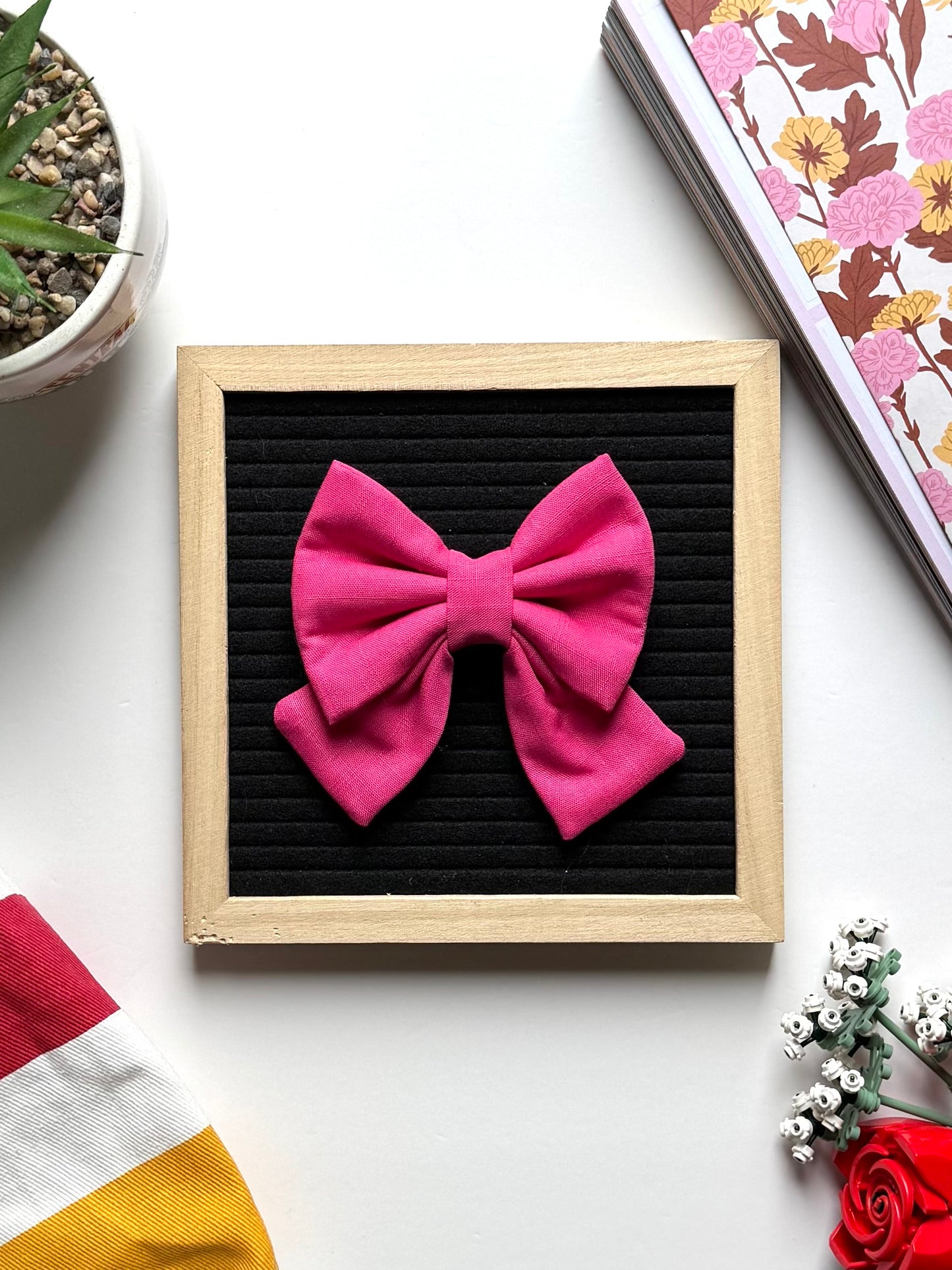 Pink Berry Bow