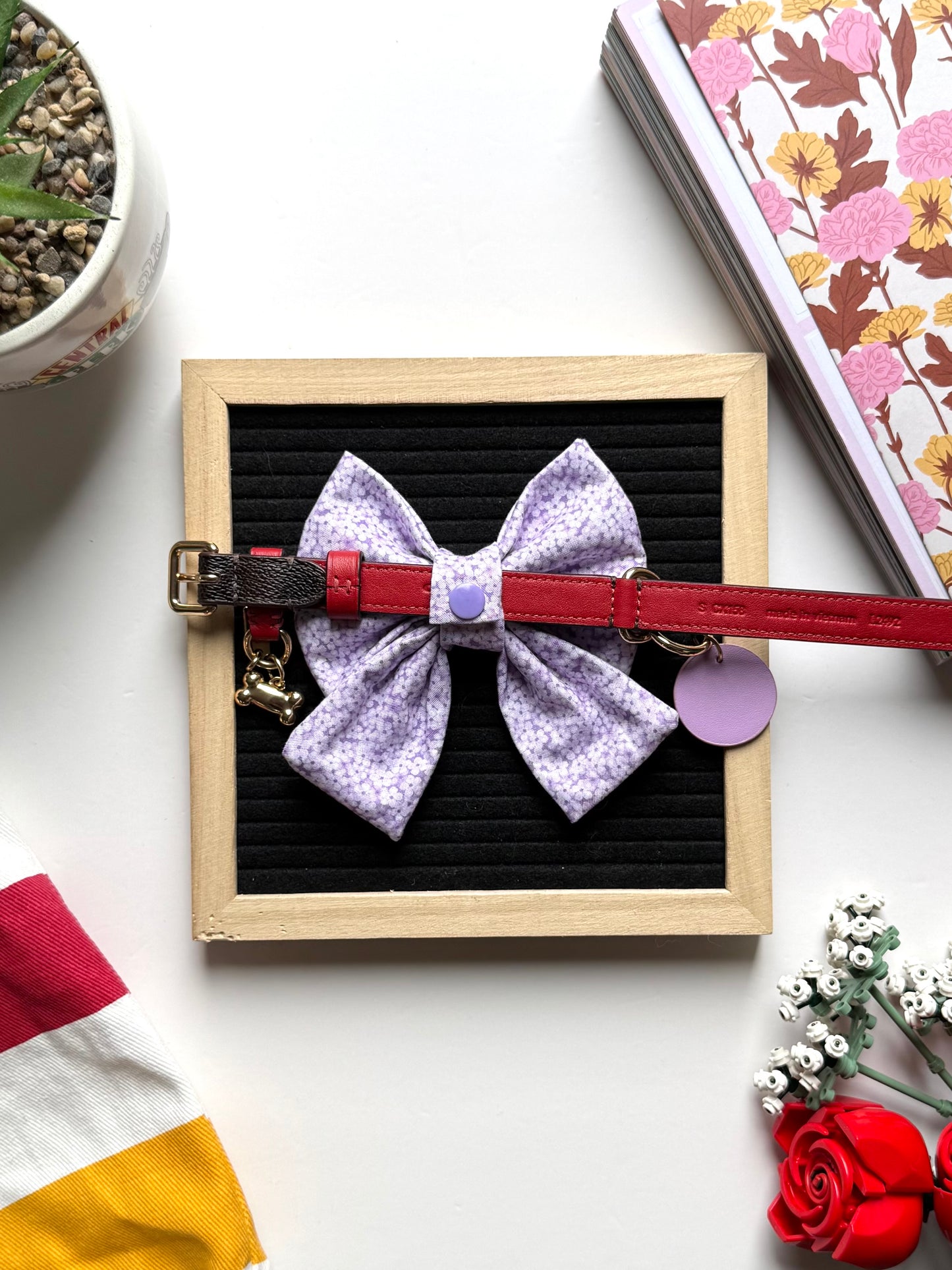 Lavender Spring Bow