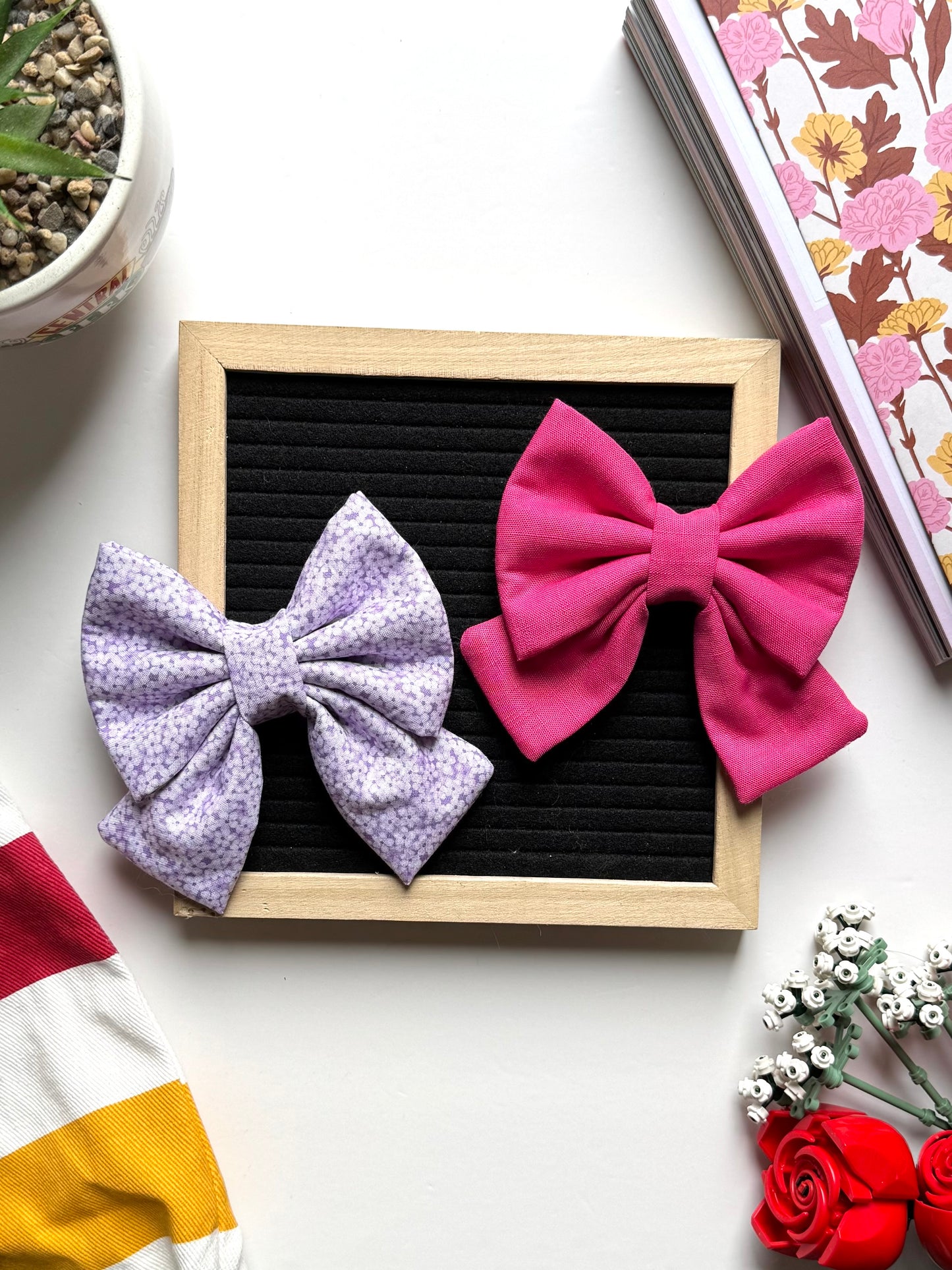 Lavender Spring Bow