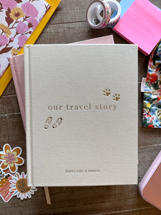 Our Travel Story – A Dog Adventure Journal (Oat)